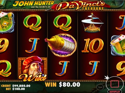 Игровой автомат Da Vinci's Treasure — играть онлайн