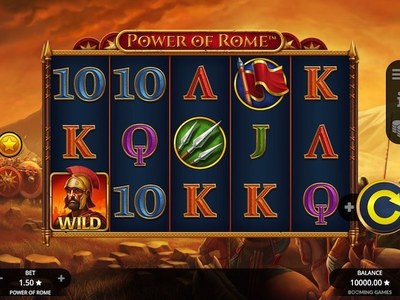 Игровой аппарат Power Of Rome от Booming Games