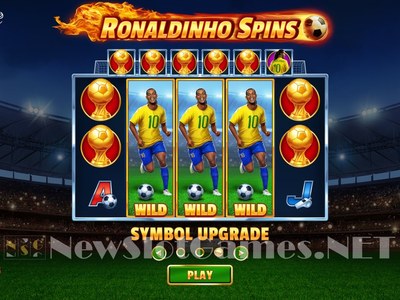 Игровой аппарат Ronaldinho Spins производителя Booming Games